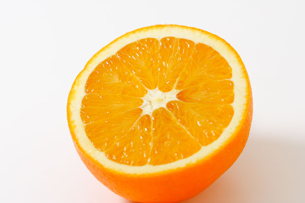 オレンジ 画像3 果物 断面アップ 無料写真素材　