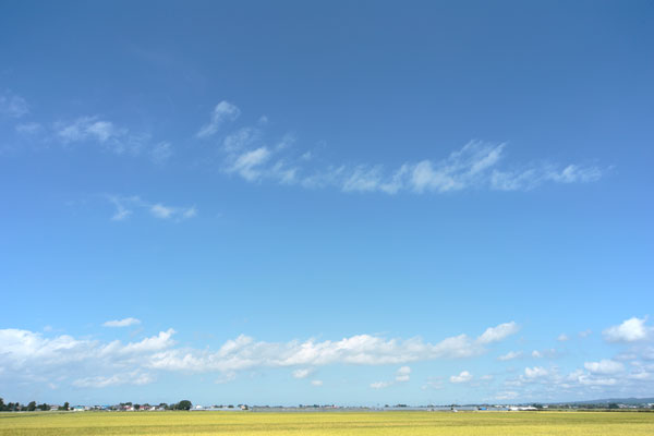   i78-4737 青空と雲 画像 フリー写真素材