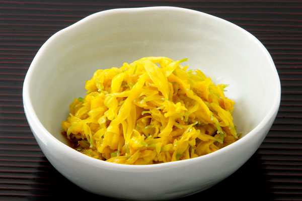 食用菊 酢の物 画像2 無料写真素材