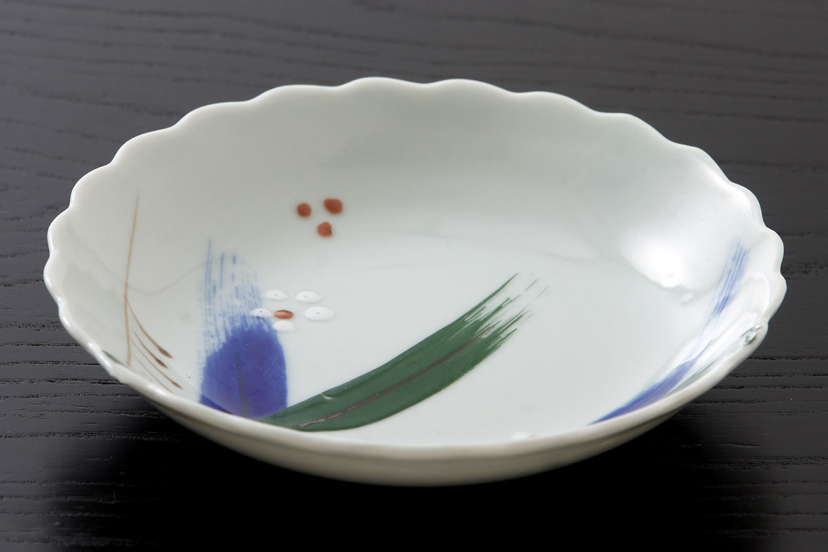 e58-2635　古い日本の皿