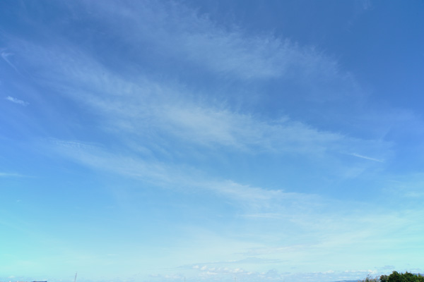 青空と雲 画像 フリー写真素材 