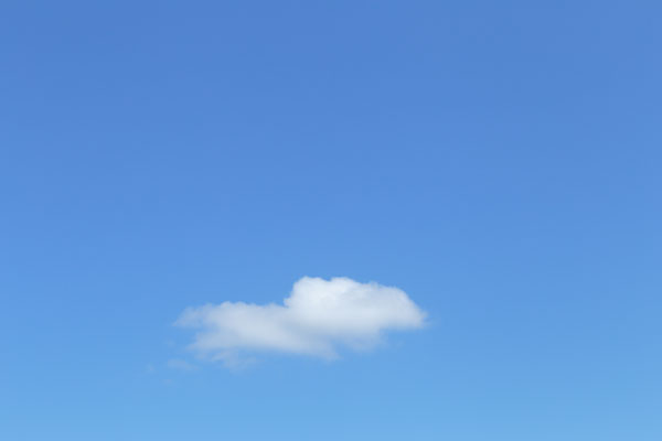 青空と雲 浮き雲 画像 3578 無料写真素材 