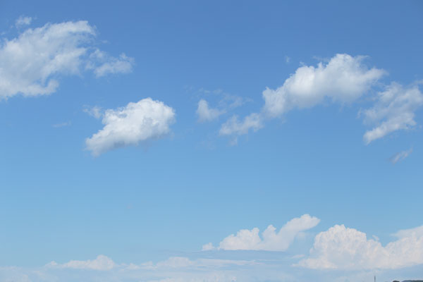 青空 雲 4142 フリー画像 無料写真素材