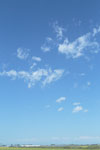 青空と雲の無料画像4187