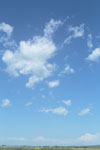 青空と雲の無料画像7192