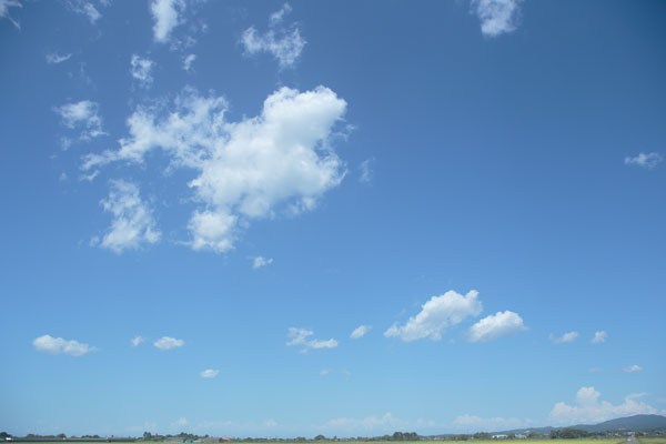 青空 雲 4243 フリー画像 無料写真素材