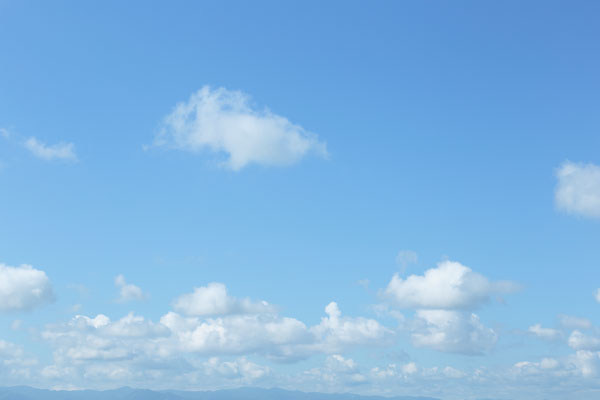 青空 雲 4368 フリー画像 無料写真素材