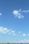 青空と雲の無料画像4209