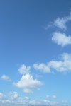 青空と雲の無料画像4416