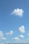 青空と雲の無料画像4620
