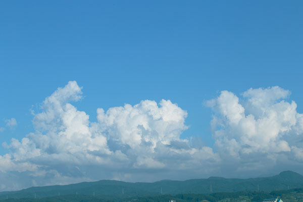 青空と雲 4776 入道雲 夏雲