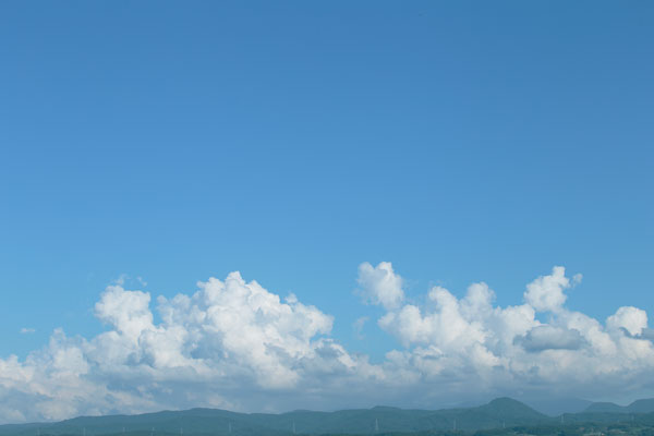青空と雲 4786 入道雲 夏雲