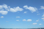 青空と雲 浮き雲 4701