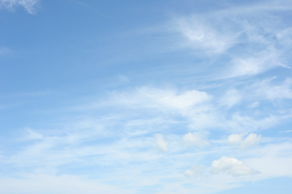 青空と雲の画像8 合成用 写真素材フリー