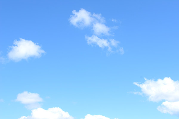 青空 雲 鮮やかな青空 画像12 写真素材フリー